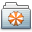 Backup Folder Graphite Stripe Icon 32x32 png